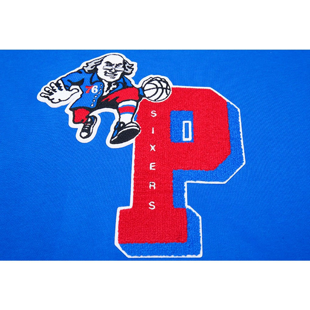 Philadelphia 76ers Pro Standard Women's Mash Up Pullover Sweatshirt
