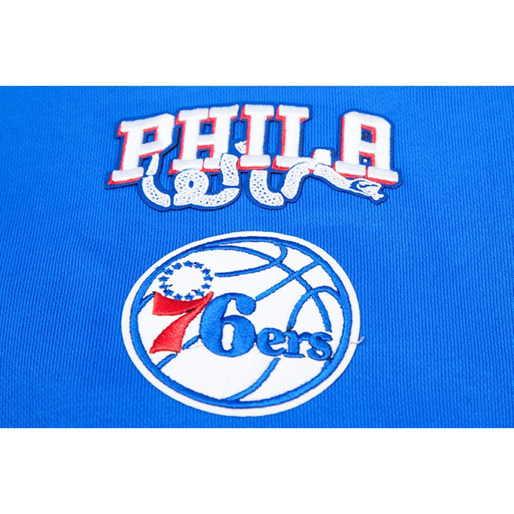 Philadelphia 76ers Pro Standard Women's Mash Up Pullover Sweatshirt