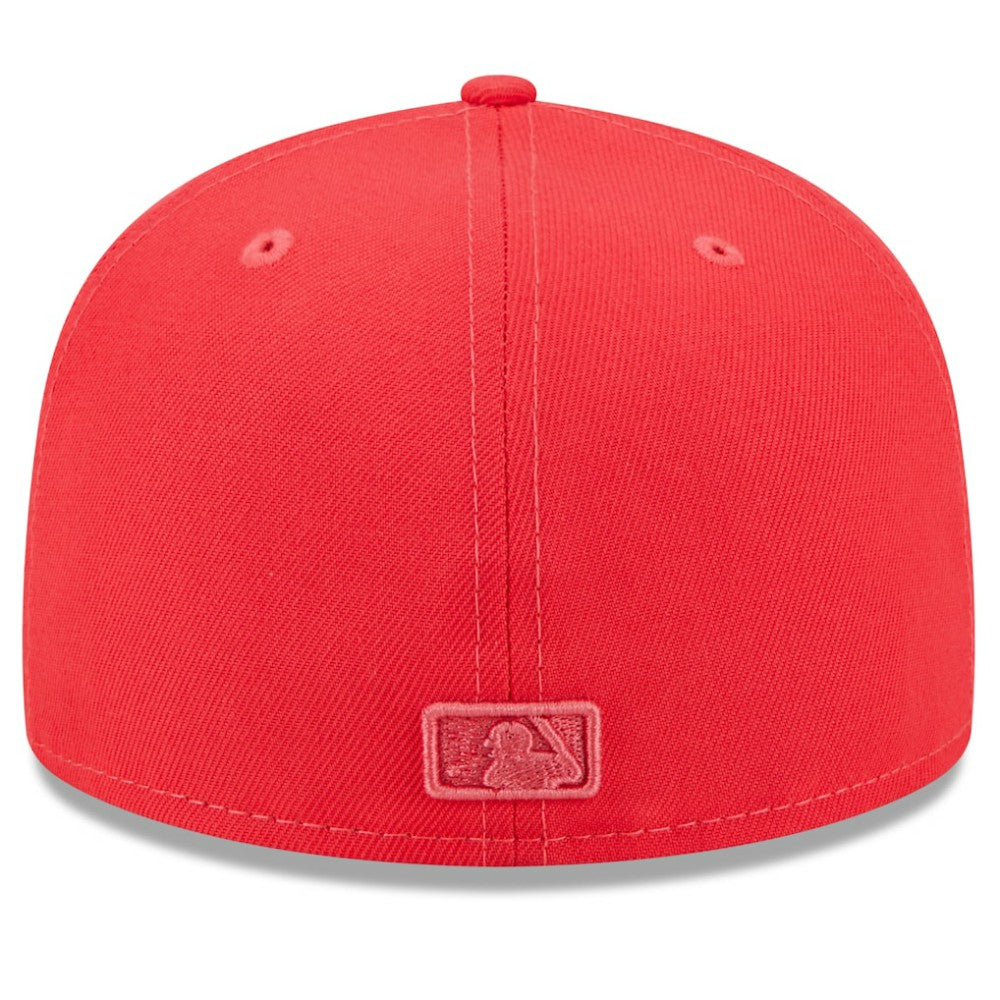 Red Chicago Cubs New Era 2023 Spring Color Basic 59FIFTY Fitted Hat