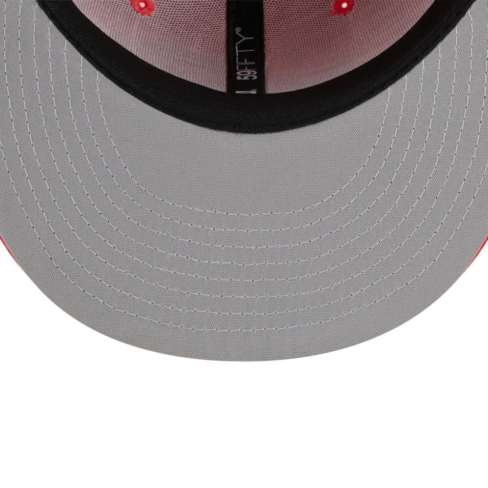 Red Chicago Cubs New Era 2023 Spring Color Basic 59FIFTY Fitted Hat