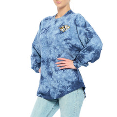NHL Nashville Predators Fanatics Women's Crystal-Dye Long Sleeve T-Shirt