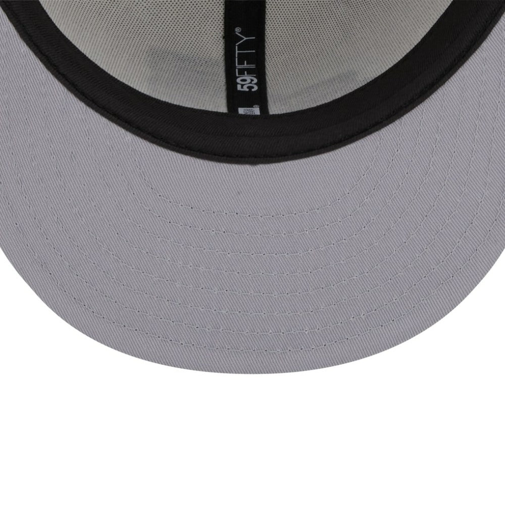 White/Navy New York Yankees New Era State 59FIFTY Fitted Hat