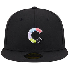 Black Chicago Cubs New Era Multi-Color Pack 59FIFTY Fitted Hat