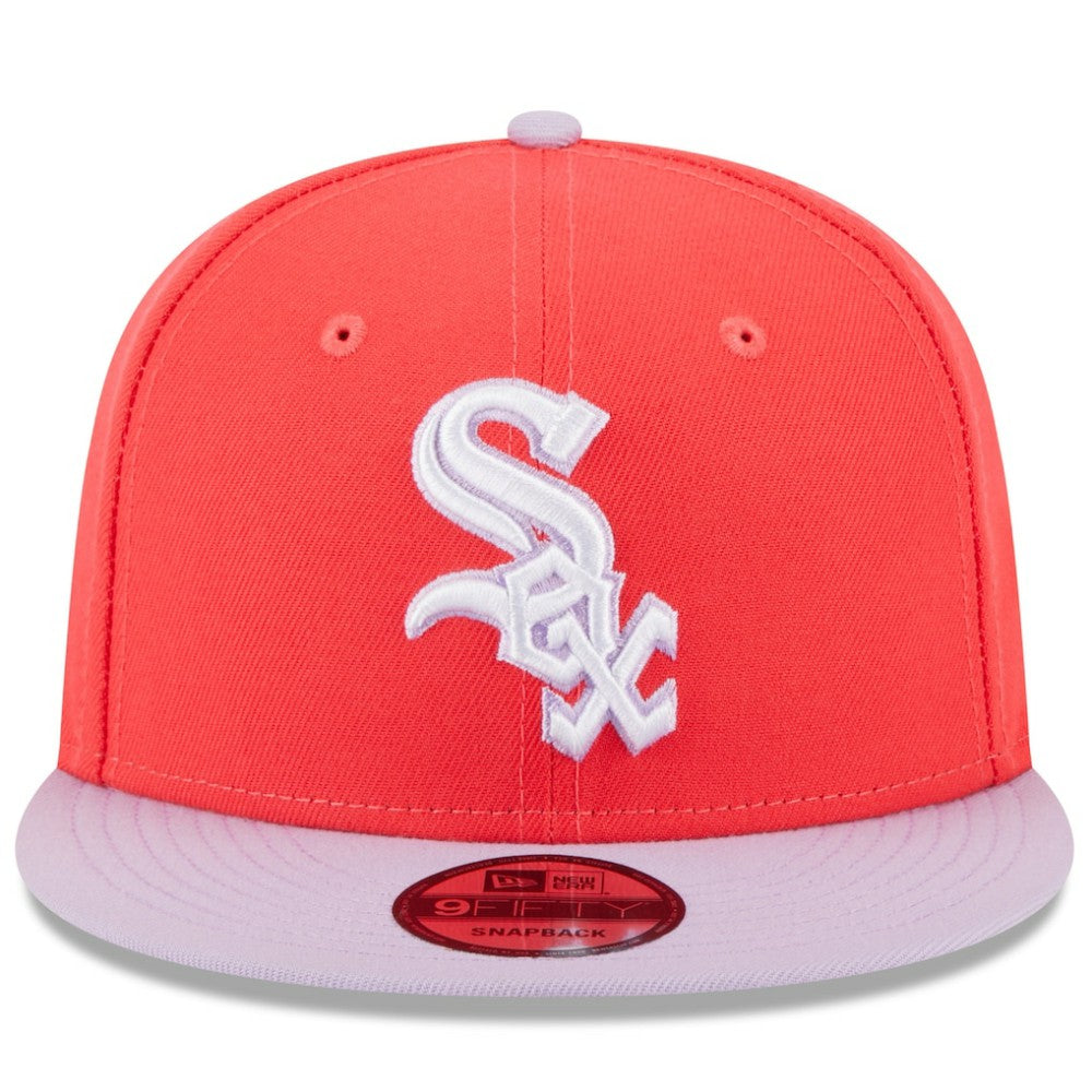 Red/Purple Chicago White Sox New Era Spring Basic Two-Tone 9FIFTY Snapback Hat