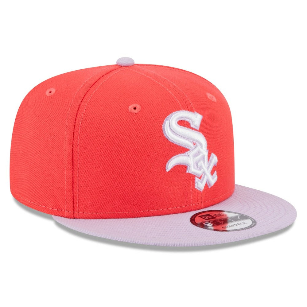 Red/Purple Chicago White Sox New Era Spring Basic Two-Tone 9FIFTY Snapback Hat