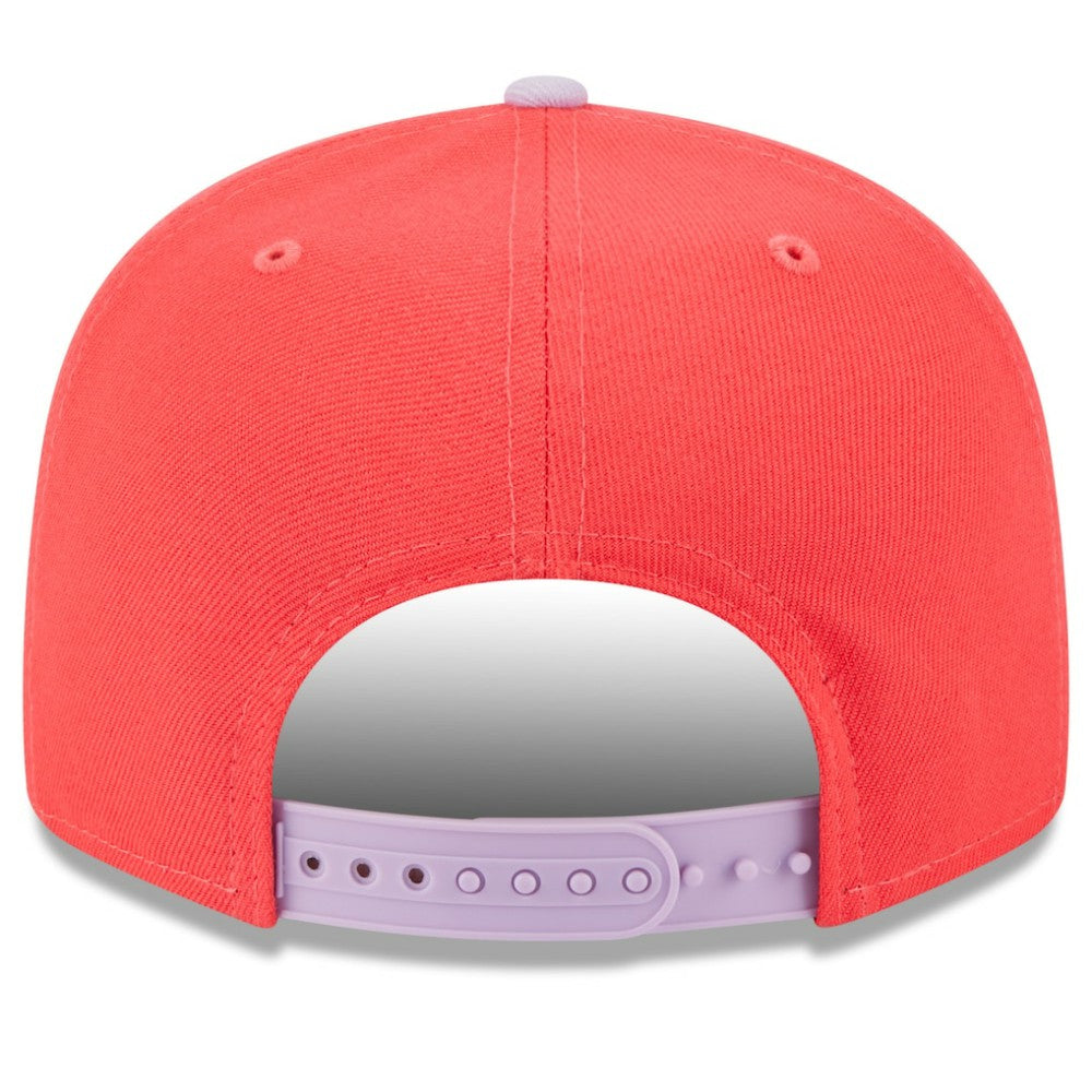 Red/Purple Athletics New Era Spring Basic Two-Tone 9FIFTY Snapback Hat