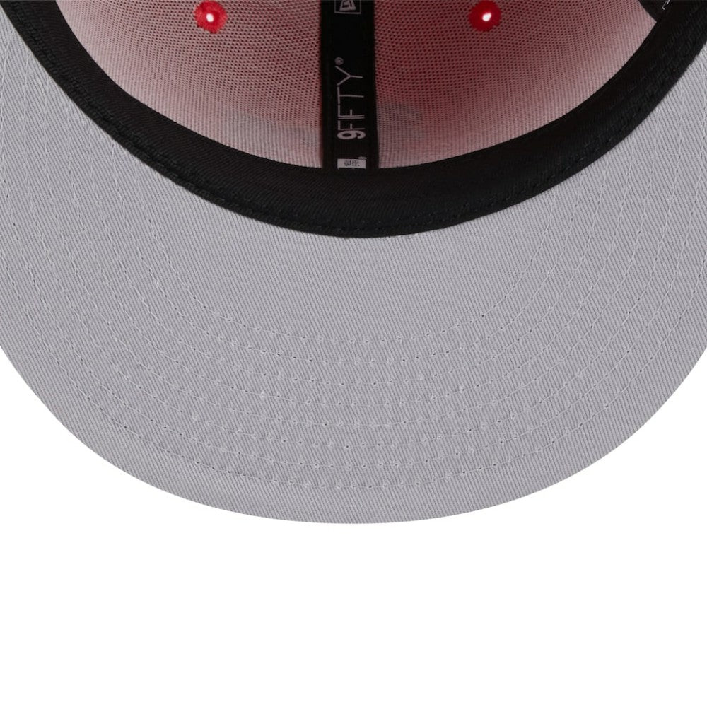 Red/Purple Athletics New Era Spring Basic Two-Tone 9FIFTY Snapback Hat