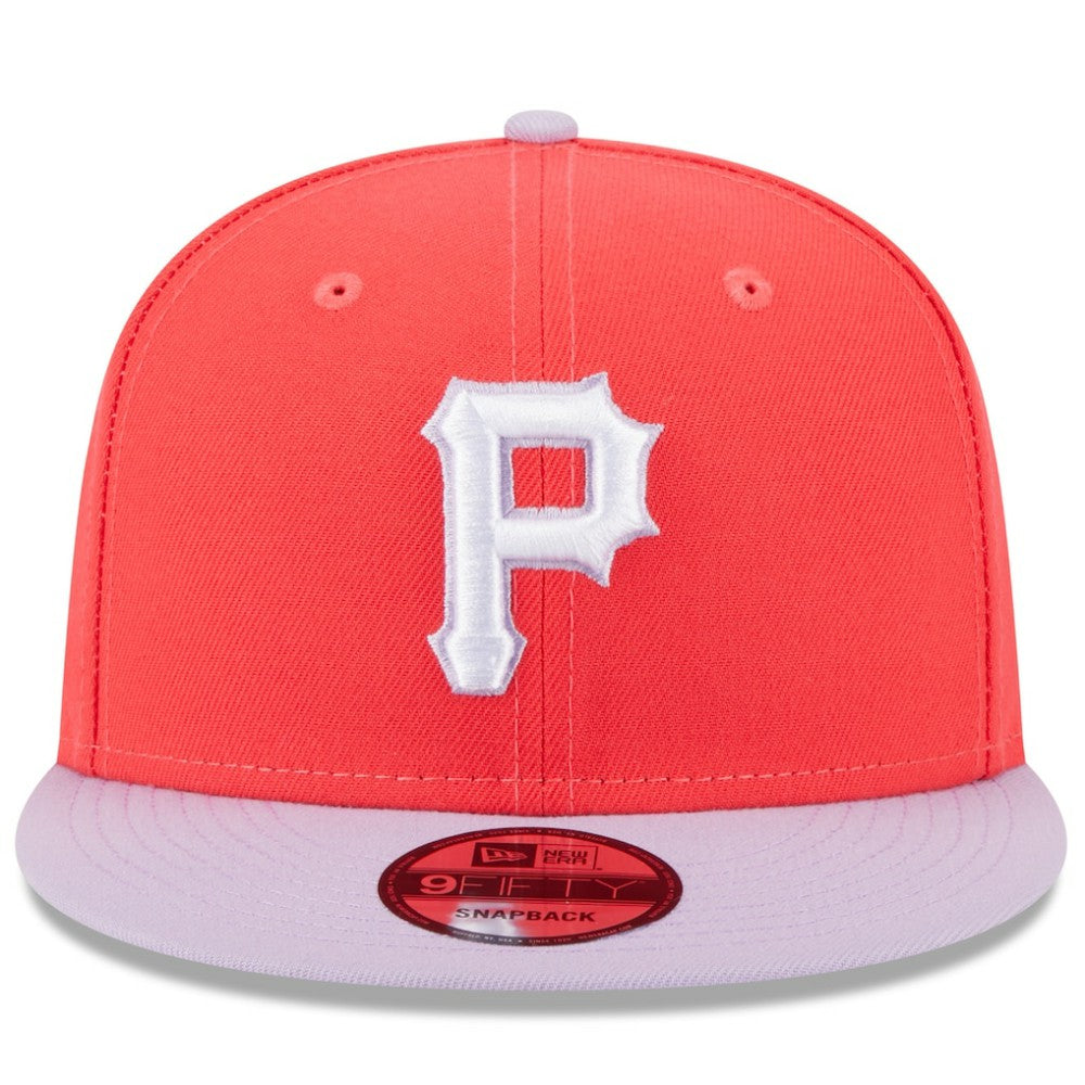 Red/Purple Pittsburgh Pirates New Era Spring Basic Two-Tone 9FIFTY Snapback Hat