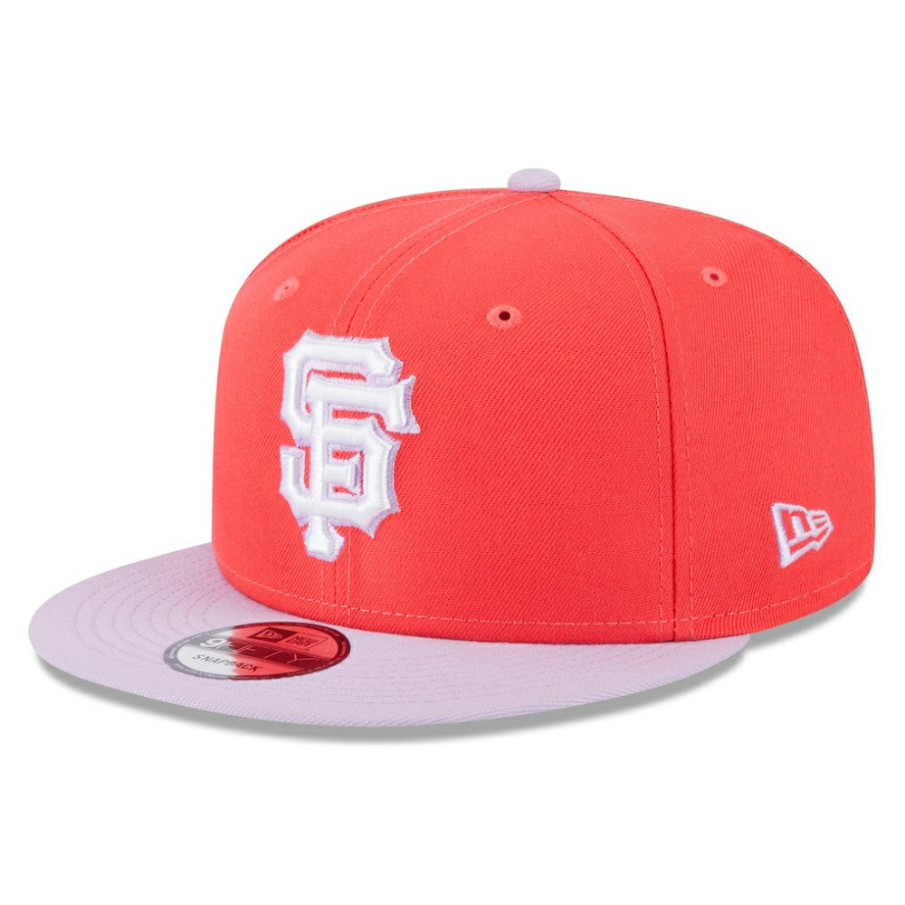 Red/Purple San Francisco Giants New Era Spring Basic Two-Tone 9FIFTY Snapback Hat