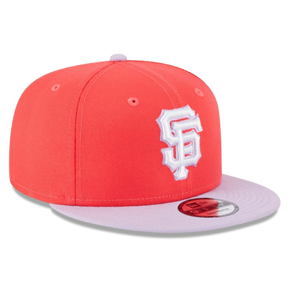 Red/Purple San Francisco Giants New Era Spring Basic Two-Tone 9FIFTY Snapback Hat