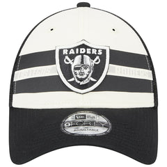 Team Stripe Trucker 9FORTY Snapback Hat - Las Vegas Raiders Hats