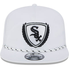 White Chicago White Sox New Era Golfer Tee 9FIFTY Snapback Hat
