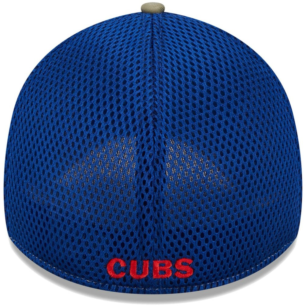 Camo Chicago Cubs New Era Team Neo 39THIRTY Flex Hat