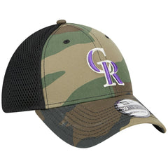 Camo Colorado Rockies New Era Team Neo 39THIRTY Flex Hat