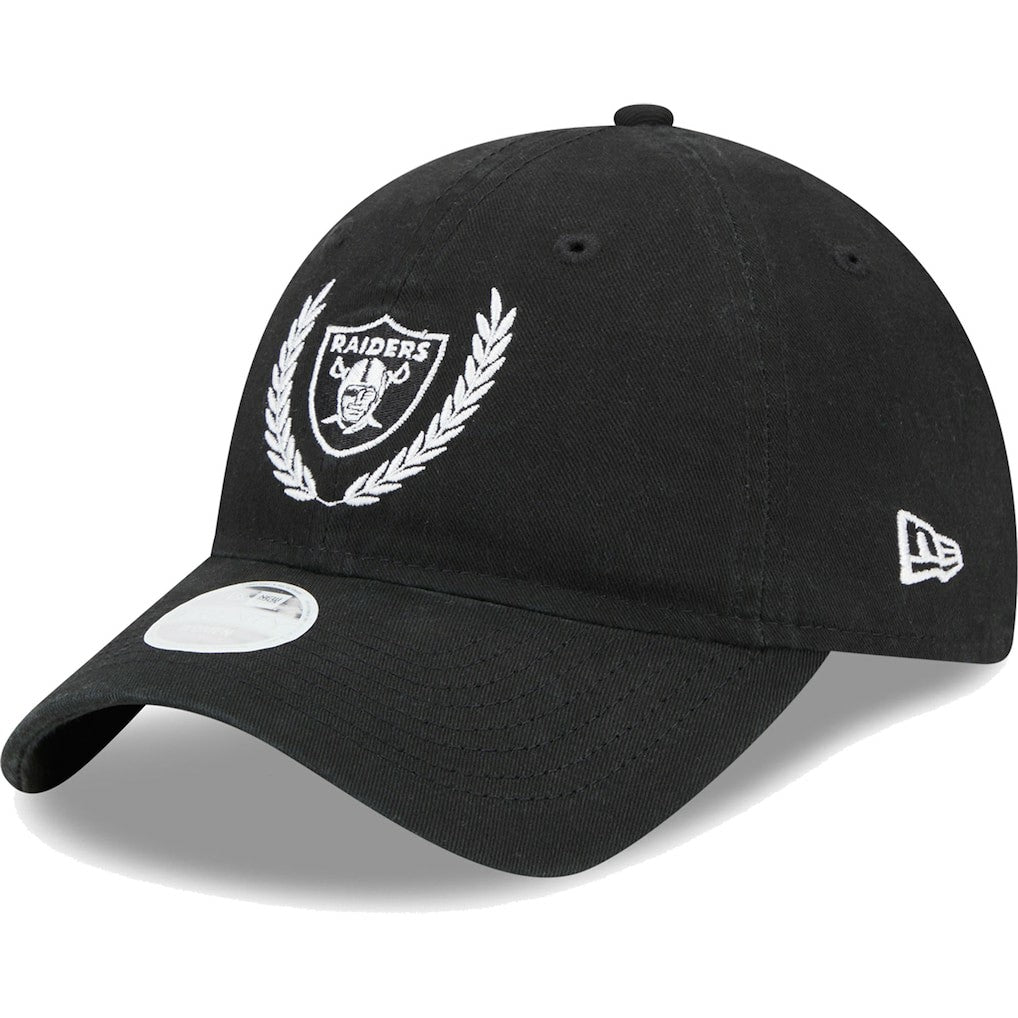 Women's Leaves 9TWENTY Adjustable Hat - Las Vegas Raiders Hats