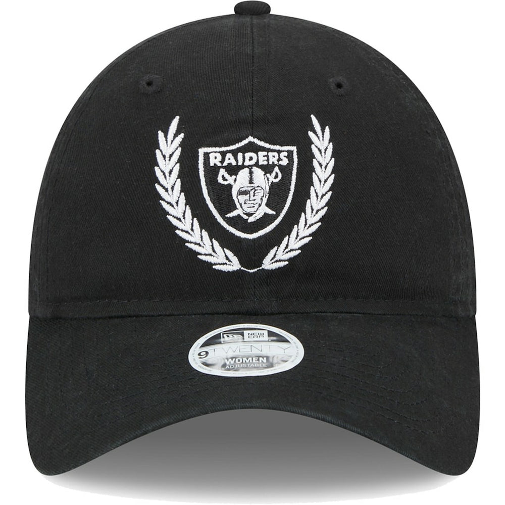 Women's Leaves 9TWENTY Adjustable Hat - Las Vegas Raiders Hats