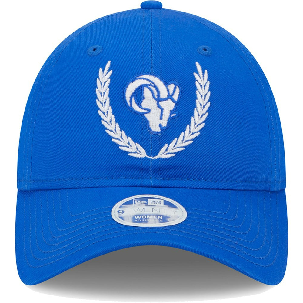 Women's Leaves 9TWENTY Adjustable Hat - Los Angeles Rams Hats