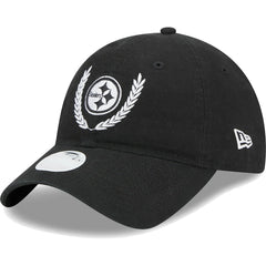 Women's Leaves 9TWENTY Adjustable Hat - Pittsburgh Steelers Hats