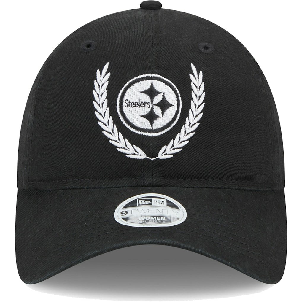 Women's Leaves 9TWENTY Adjustable Hat - Pittsburgh Steelers Hats