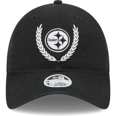 Women's Leaves 9TWENTY Adjustable Hat - Pittsburgh Steelers Hats