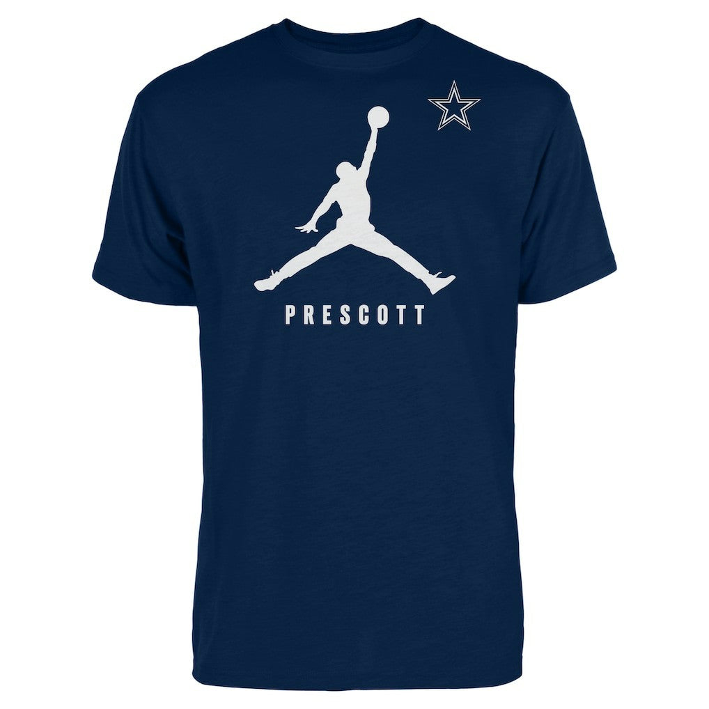 Dak Prescott  Jordan Brand Graphic T-Shirt - Dallas Cowboys T-shirts