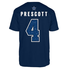Dak Prescott  Jordan Brand Name & Number T-Shirt - Dallas Cowboys T-shirts