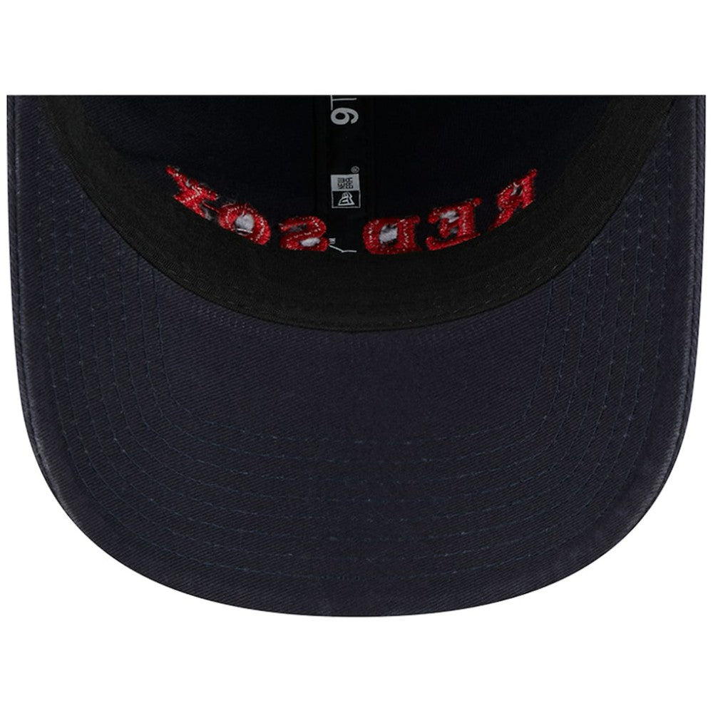 Navy Boston Red Sox New Era Women's Shoutout 9TWENTY Adjustable Hat