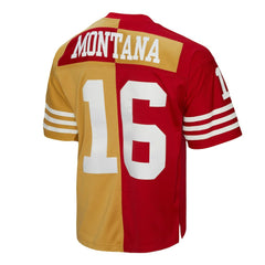 Joe Montana  1990 Split Legacy Replica Jersey - San Francisco 49ers Jerseys