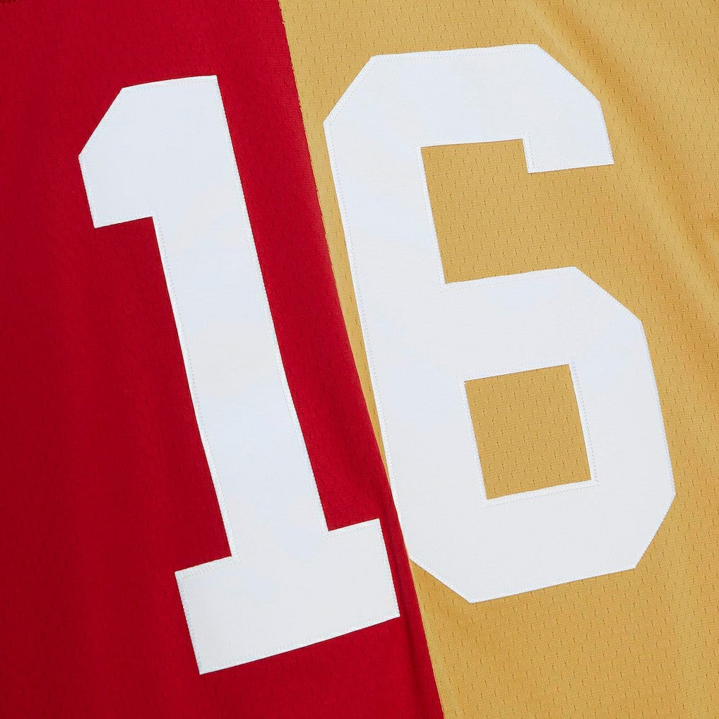 Joe Montana  1990 Split Legacy Replica Jersey - San Francisco 49ers Jerseys