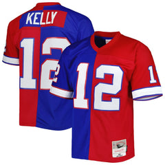 Jim Kelly  1990 Split Legacy Replica Jersey - Buffalo Bills Jerseys