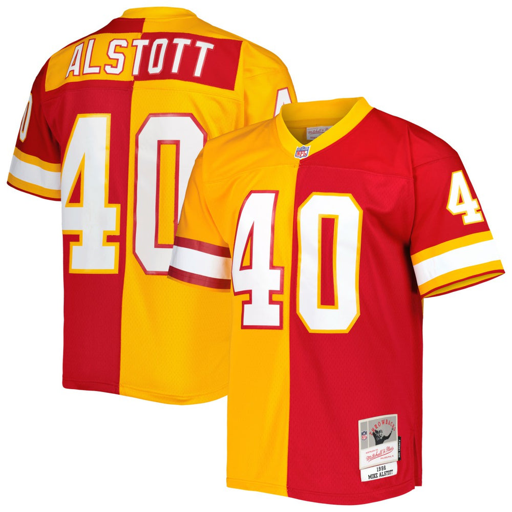 Mike Alstott  1996 Split Legacy Replica Jersey - Tampa Bay Buccaneers Jerseys