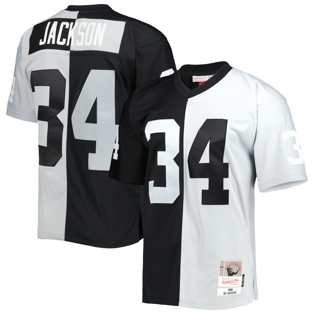 Bo Jackson  1988 Split Legacy Replica Jersey - Las Vegas Raiders Jerseys