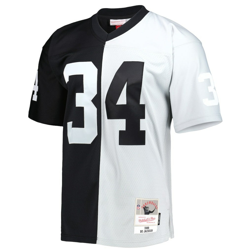 Bo Jackson  1988 Split Legacy Replica Jersey - Las Vegas Raiders Jerseys