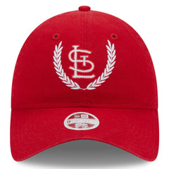 Red St. Louis Cardinals New Era Women's Leaves 9TWENTY Adjustable Hat