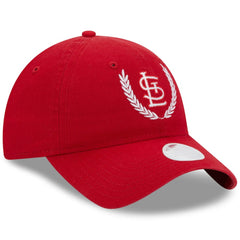 Red St. Louis Cardinals New Era Women's Leaves 9TWENTY Adjustable Hat