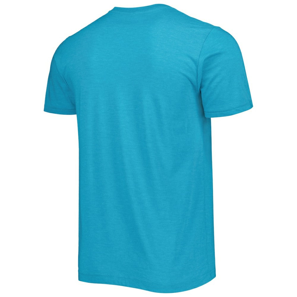 Teal Seattle Mariners Homage Hand Drawn Logo Tri-Blend T-Shirt