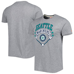 Gray Seattle Mariners Homage Diamond Tri-Blend T-Shirt