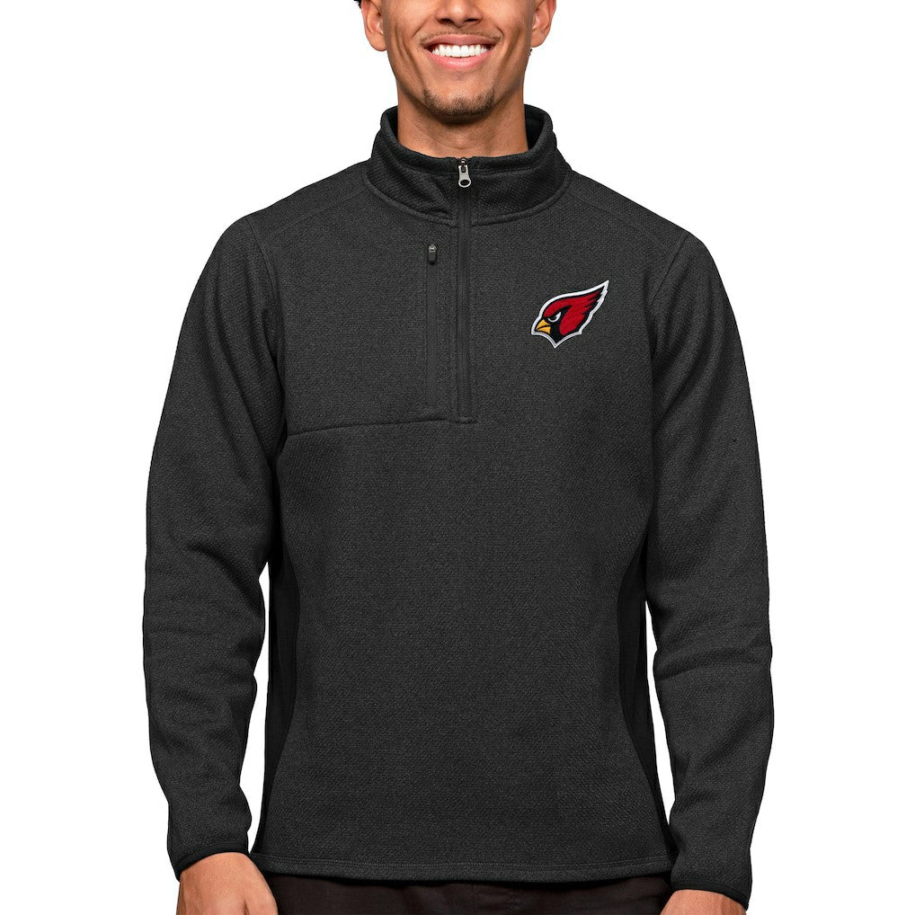 Antigua Course Quarter-Zip Pullover Top - Arizona Cardinals Pullover