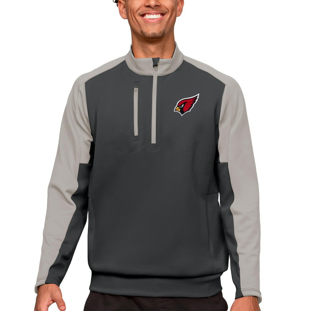 Antigua Team Quarter-Zip Pullover Top - Arizona Cardinals Pullover