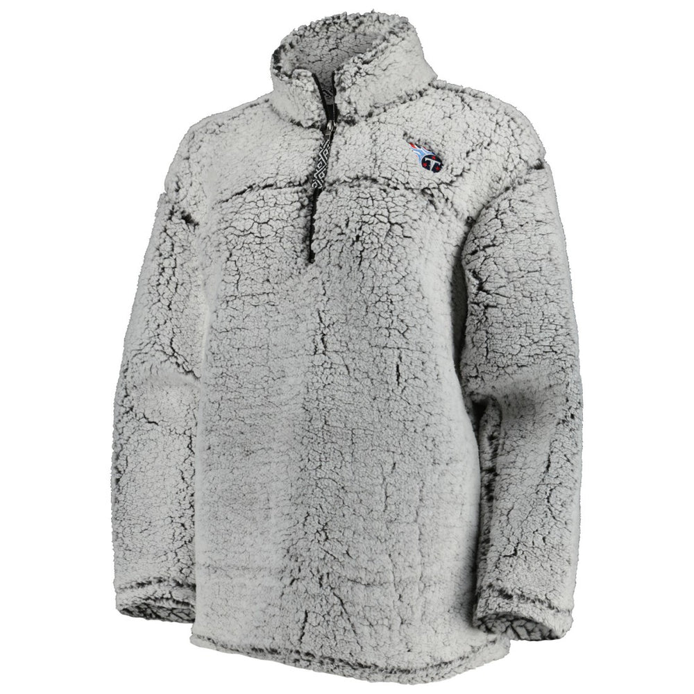 G-III 4Her by Carl Banks Women's Sherpa Quarter-Zip Jacket - Tennessee Titans Jackets