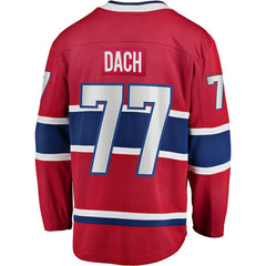 NHL Kirby Dach Montreal Canadiens Fanatics Home Breakaway Player Jersey