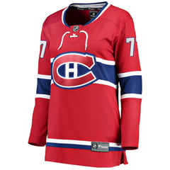 NHL Kirby Dach Montreal Canadiens Fanatics Women's Home Breakaway Player Jersey
