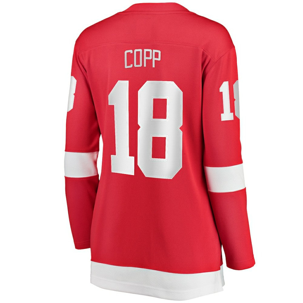 NHL Andrew Copp Detroit Red Wings Fanatics Women's Home Breakaway Player Jersey