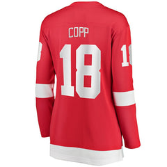 NHL Andrew Copp Detroit Red Wings Fanatics Women's Home Breakaway Player Jersey