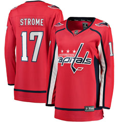 NHL Dylan Strome Washington Capitals Fanatics Women's Home Breakaway Player Jersey