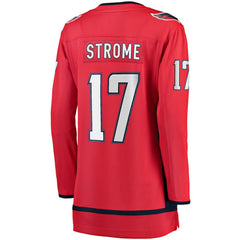 NHL Dylan Strome Washington Capitals Fanatics Women's Home Breakaway Player Jersey
