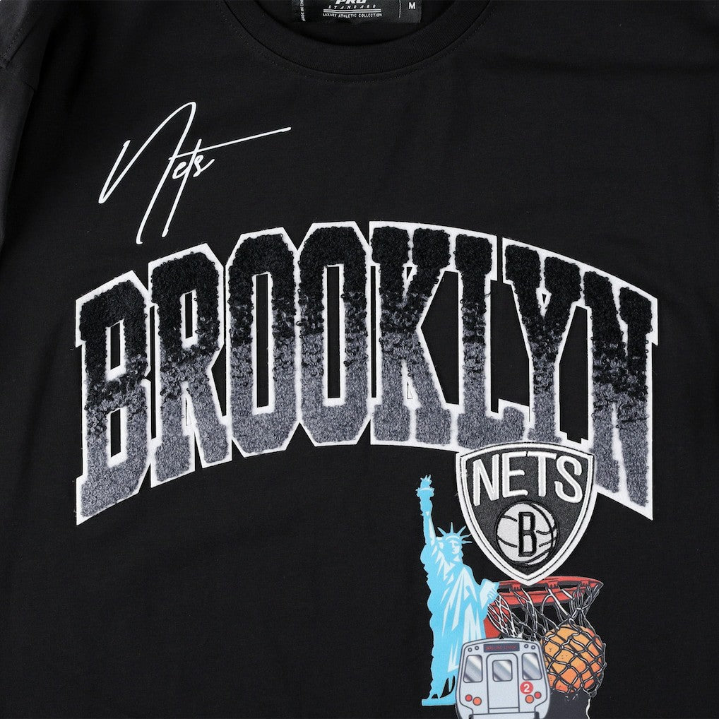 Brooklyn Nets Pro Standard Hometown Chenille T-Shirt