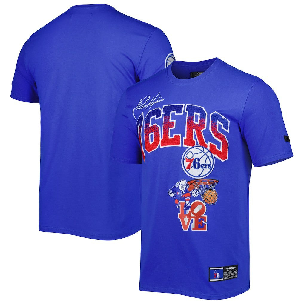 Philadelphia 76ers Pro Standard Hometown Chenille T-Shirt