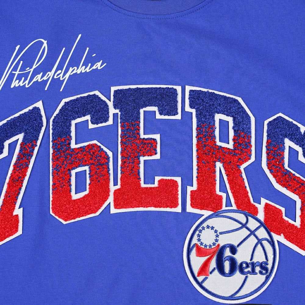 Philadelphia 76ers Pro Standard Hometown Chenille T-Shirt
