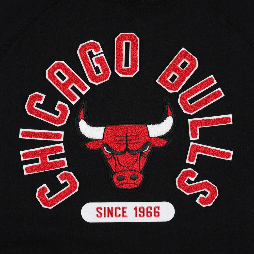 Chicago Bulls Sportiqe Unisex Athos Olson Tri-Blend Pullover Hoodie
